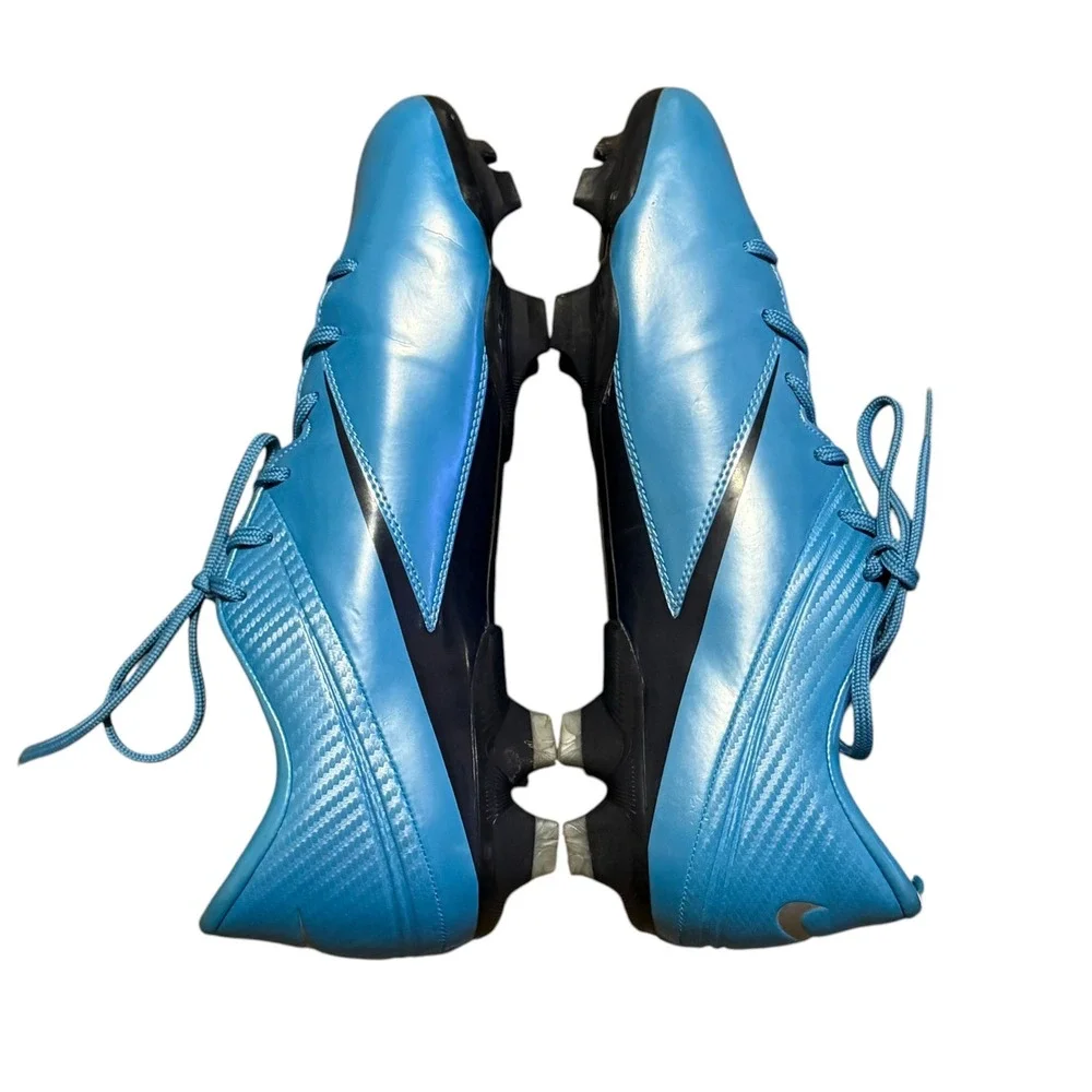 Nike Mercurial Vapor V FG Orion Blue / Silver Soccer Cleats 354535-404 Men's 11